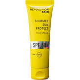 Revolution Skincare Krém na obličej SPF 50 Shimmer Sun Protect (Face Cream) 50 ml woman