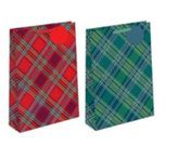 Taška medium Károvaná - Dárkové tašky