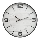 Nástěnné hodiny Tulipa krémová O 50 cm Mybesthome