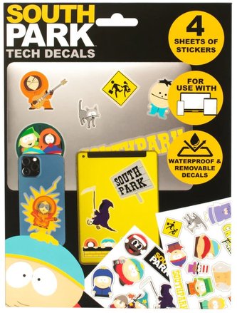 Samolepky na elektroniku South Park: set 41 kusů