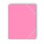 Teczka z gumką A4 PP-102 różowa PENMATE