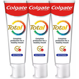 Colgate Bělicí zubní pasta Total Whitening Trio 3 x 75 ml unisex