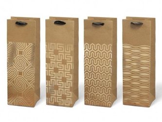 Torebka na prezent T12 kraft 125x350x90