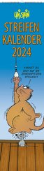 Uli Stein Streifenkalender 2024: Monatskalender für die Wand