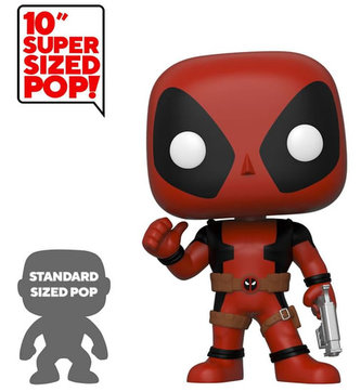 Funko POP Marvel: 10 Deadpool - Thumb Up Red Deadpool