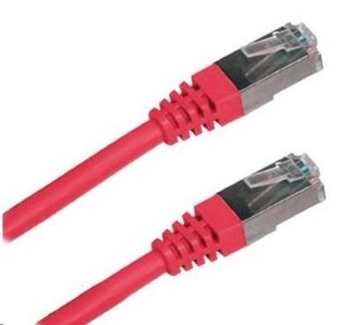 XtendLan patch kabel Cat5E, FTP - 3m, czerwony