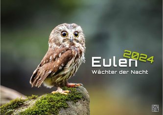 Eulen - Wächter der Nacht - 2024 - Kalender DIN A3