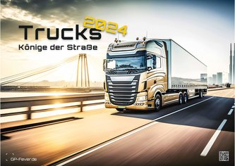 Trucks - Könige der Straße - LKW - 2024 - Kalender DIN A3
