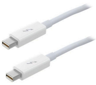 Apple Thunderbolt cable (0.5 m) White
