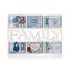 HOME DECOR Fotorámeček na 6 foto FAMILY 48 x 33 x 1,2 cm