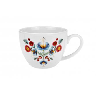 Oxalis Folklor 0,425 l - porcelánový hrnek