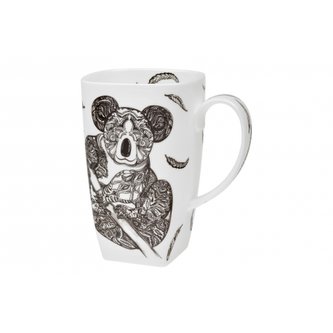 Oxalis Koala 0,6 l - fine bone china hrnek