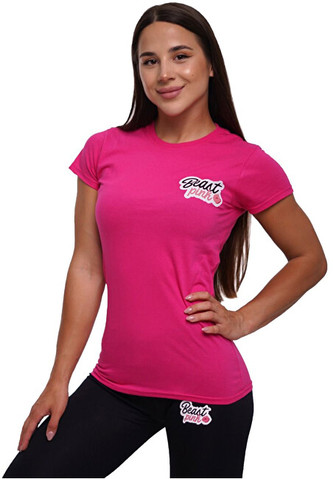 BeastPink Dámské tričko Fuchsia S