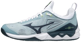 Mizuno WAVE LUMINOUS 2 / Stone Blue/Stratified Sea/Neo Lime Velikost boty: 50.0/14.0