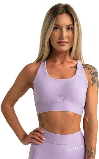 GymBeam Sportovní podprsenka Limitless Lavender S