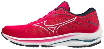 Mizuno WAVE RIDER 25 / Pink Peacock/White/Moroccan Blue Velikost boty: 38.5/5.5