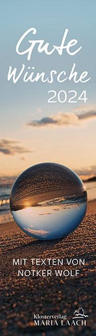 Lesezeichenkalender - Gute Wünsche 2024