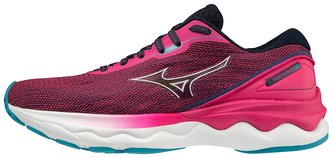 Mizuno WAVE SKYRISE 3 / Pink Peacock/White/Algiers Blue Velikost boty: 40.5/7.0