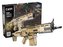 Karabin 17S Assault Rifle Khaki z Klocków 1406el