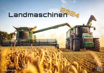 Landmaschinen - Traktor - 2024 - Kalender DIN A2
