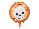 Foliový  balonek Halloween - lebka, 45 cm