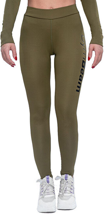 GymBeam Dámské legíny Advanced Olive M