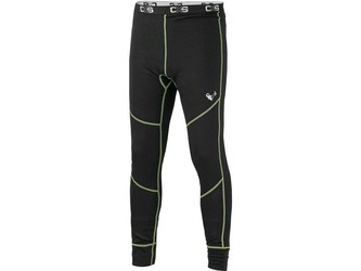 Dětské funkční spodky REWARD, černo-zelené, vel. 12