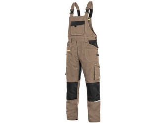 Zahradníky CXS STRETCH, pánské, béžovo-černé, vel. 50