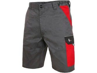 Kraťasy CXS PHOENIX ZEFYROS, pánské, šedo-červené, vel. 56