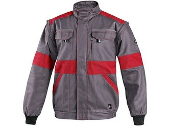 Blůza CXS LUXY EDA, pánská, šedo-červená, vel. 66