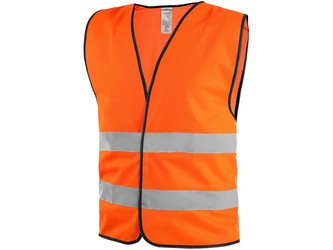 Reflexní vesta GUSTAV, oranžová, vel. 2XL/3XL