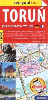 Comfort! map&guide Bydgoszcz i Toruń 1:20 000