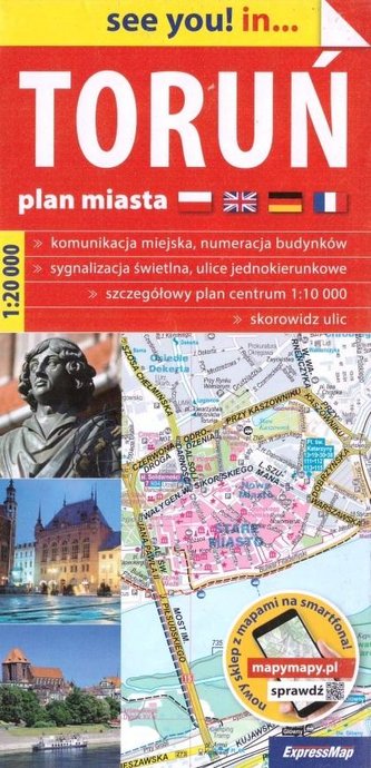 Comfort! map&guide Bydgoszcz i Toruń 1:20 000
