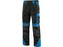 Kalhoty CXS SIRIUS BRIGHTON, pánské, černo-modré, vel. 60