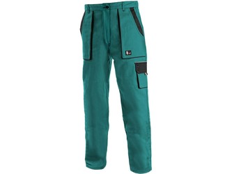 Kalhoty do pasu CXS LUXY ELENA, dámské, zeleno-černé, vel. 38