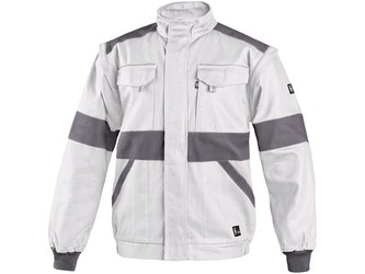 Blůza CXS LUXY EDA, pánská, bílo-šedá, vel. 48