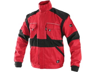 Blůza CXS LUXY DIANA, dámská, červeno-černá, vel. 56