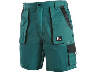 Kraťasy CXS LUXY TOMÁŠ, pánské, zeleno-černé, vel. 58