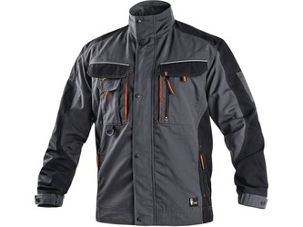 Blůza CXS SIRIUS LUCIUS, pánská, šedo-oranžová, vel. 58