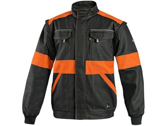 Blůza CXS LUXY EDA, pánská, černo-oranžová, vel. 46