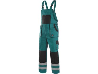 Zahradníky CXS LUXY BRIGHT, pánské, zeleno-černé, vel 56