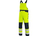 Zahradníky CXS HALIFAX, výstražné se síťovinou, pánské, žluto-modré, vel. 50