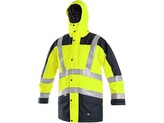 Pánská reflexní bunda LONDON, 5v1, žluto-modrá, vel. 3XL