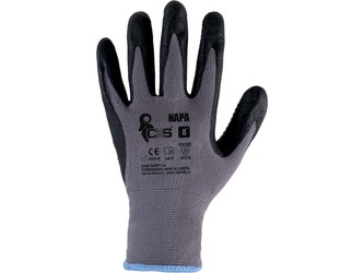 Rukavice CXS NAPA, máčené v nitrilu, vel. 09