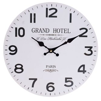 Dřevěné nástěnné hodiny, 0/12