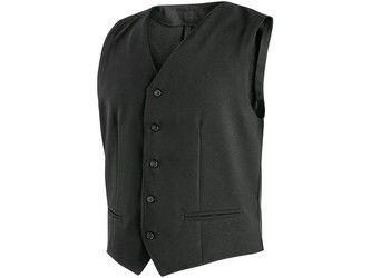 Pánská vesta pro číšníky, černá, vel. 64