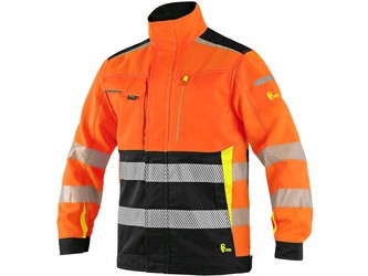 Blůza CXS BENSON výstražná, pánská, oranžovo-černá, vel. 58