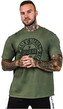 GymBeam Pánské tričko Walk In Strong Military Green L