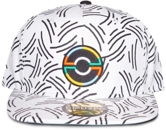 Čepice - kšiltovka snapback Pokémon: Pokéball (nastavitelná)