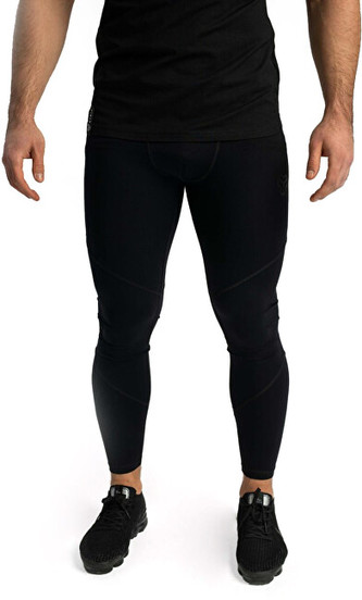 GymBeam Pánské legíny Essential Black M